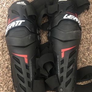 Leatt knee and shin protectors